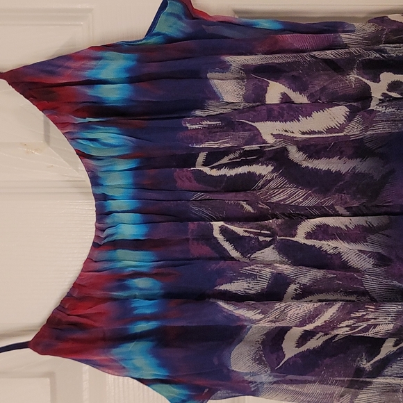 Twelfth Street by Cynthia Vincent Hi low Summer dress - Picture 3 of 5